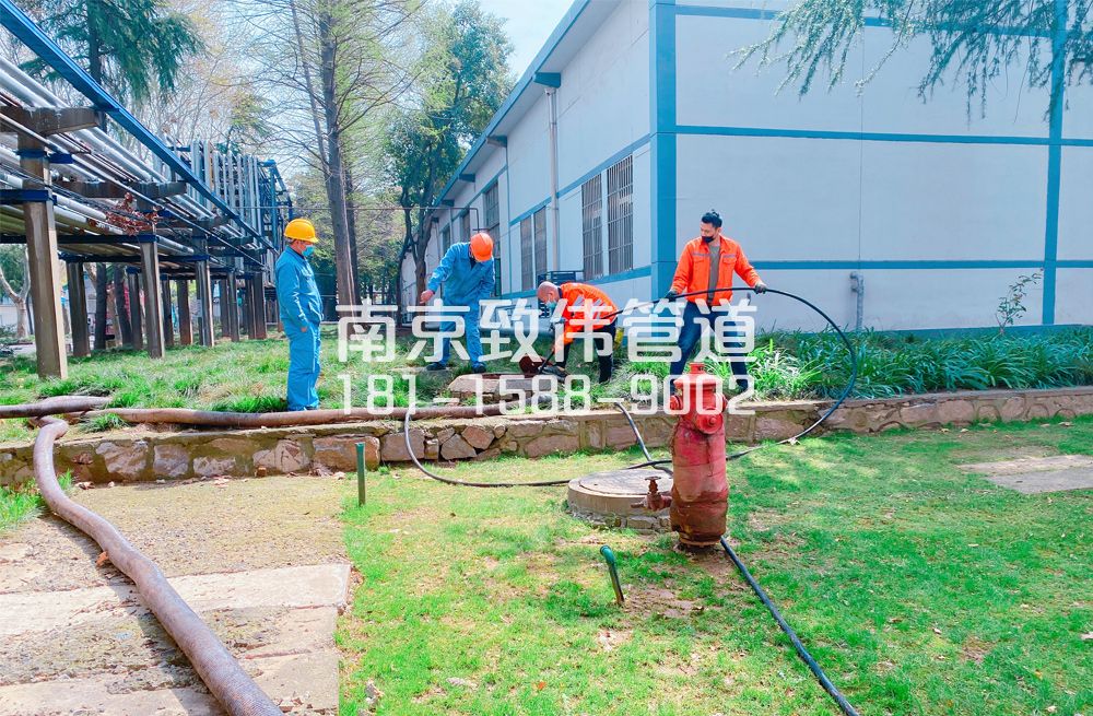 360上首村石化工厂管道清洗