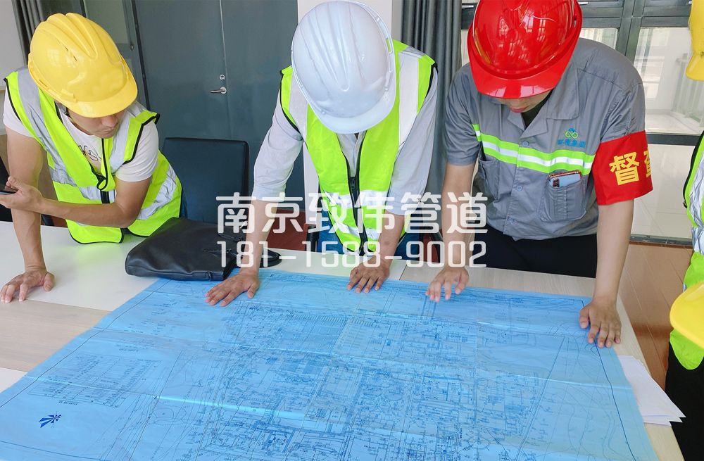 上首村管道探测